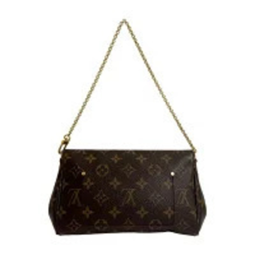 Louis Vuitton Favorite Monogram Leather Shoulder Bag Brown - Picture 3 of 10